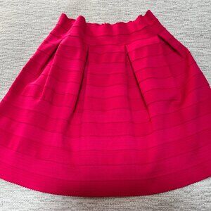 Berry red/pink bandage skirt